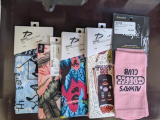 Love cool cycling socks? Us too... We have a whole bunch of really hot designs in store. They make a great gift for yourself or someone else.
Stop by to take a look