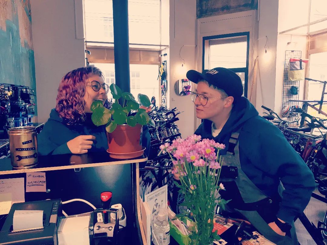Talks about our plans for a very green velo peaches. Ahem... with some lovely plants that is.
If you have any plant babies that you want to hand over to a semi-responsible parenting trio.... come on over